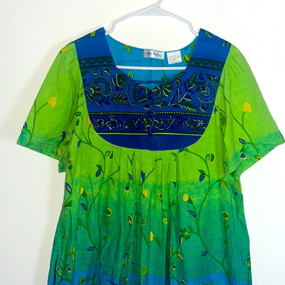 Tropical MuMu lounge dress